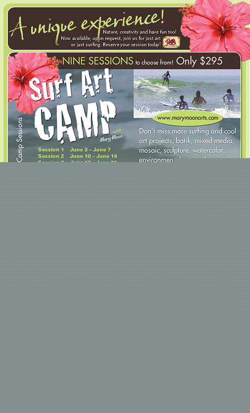 Mary Moon Surf Art Camp 2013